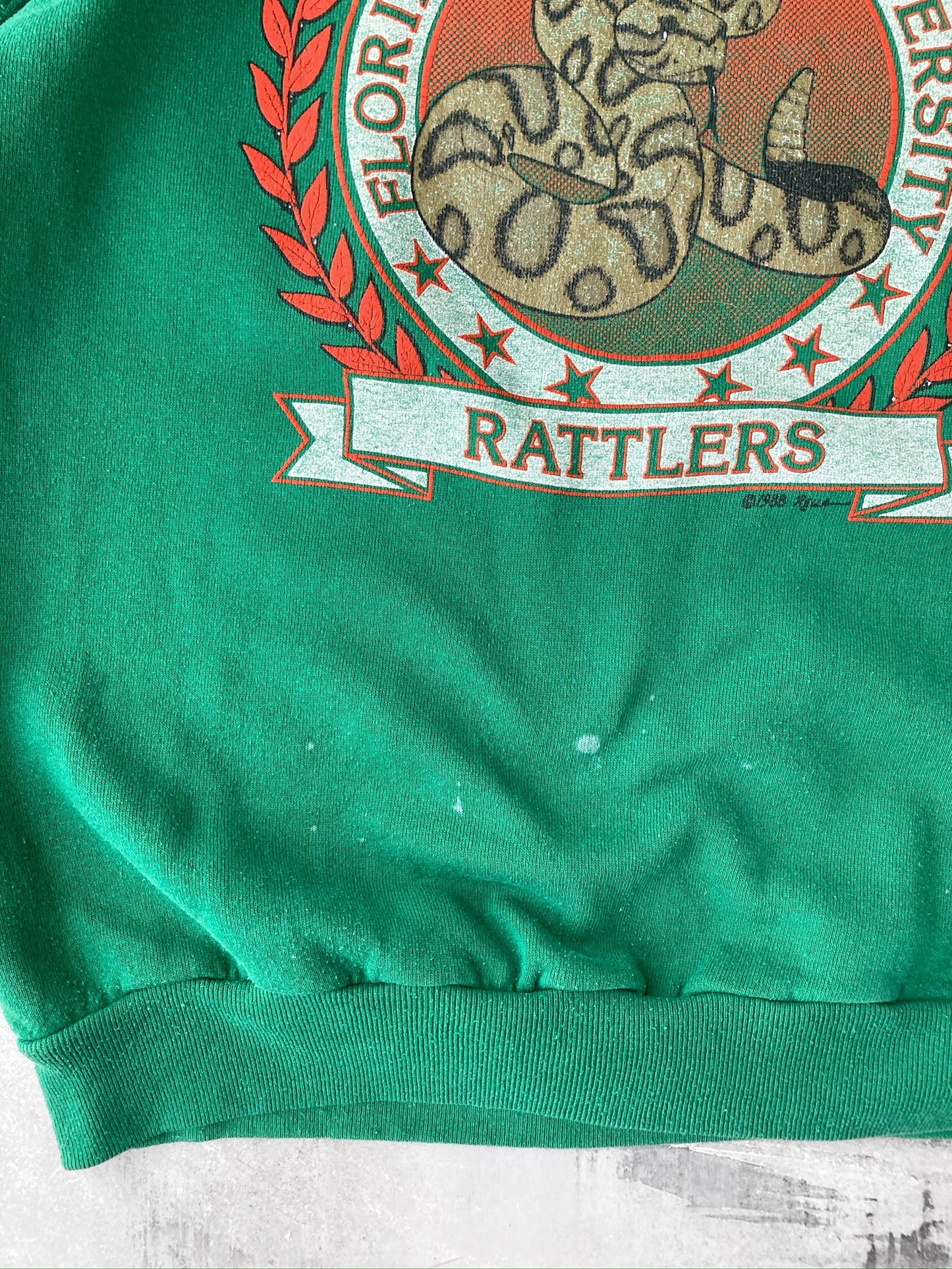 Florida A&M University Crewneck '88 - Medium