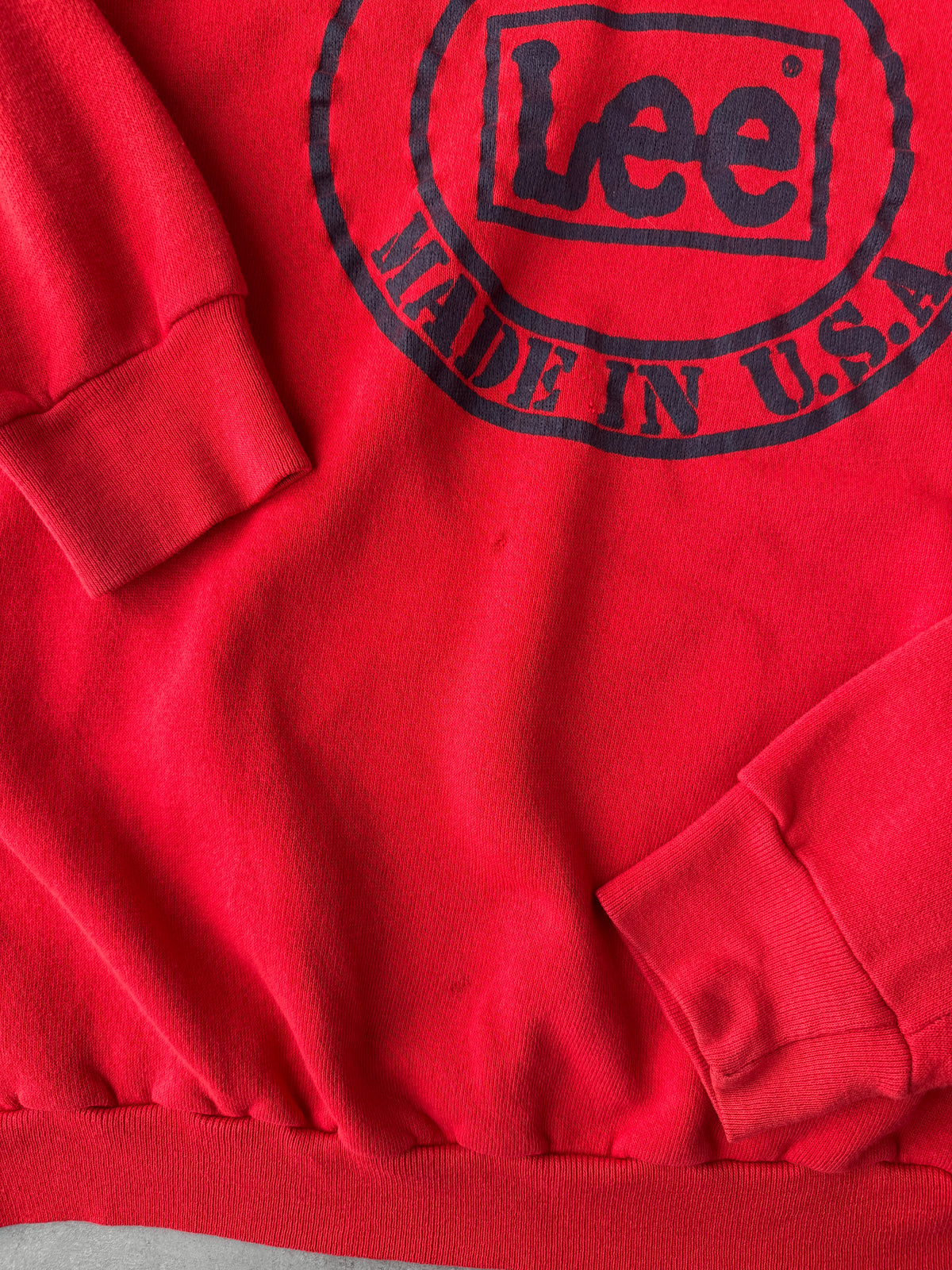 Lee Logo Sweatshirt 80's - Medium