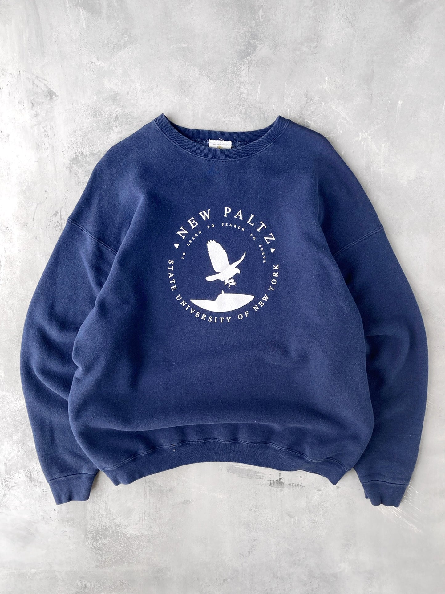 SUNY New Paltz Sweatshirt 90's - XXL