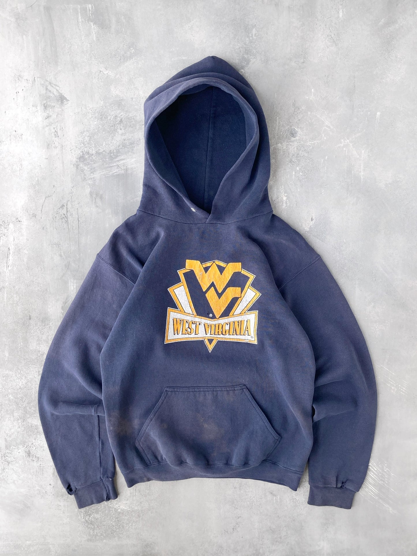 West Virginia Hoodie 90's - Small/ Medium