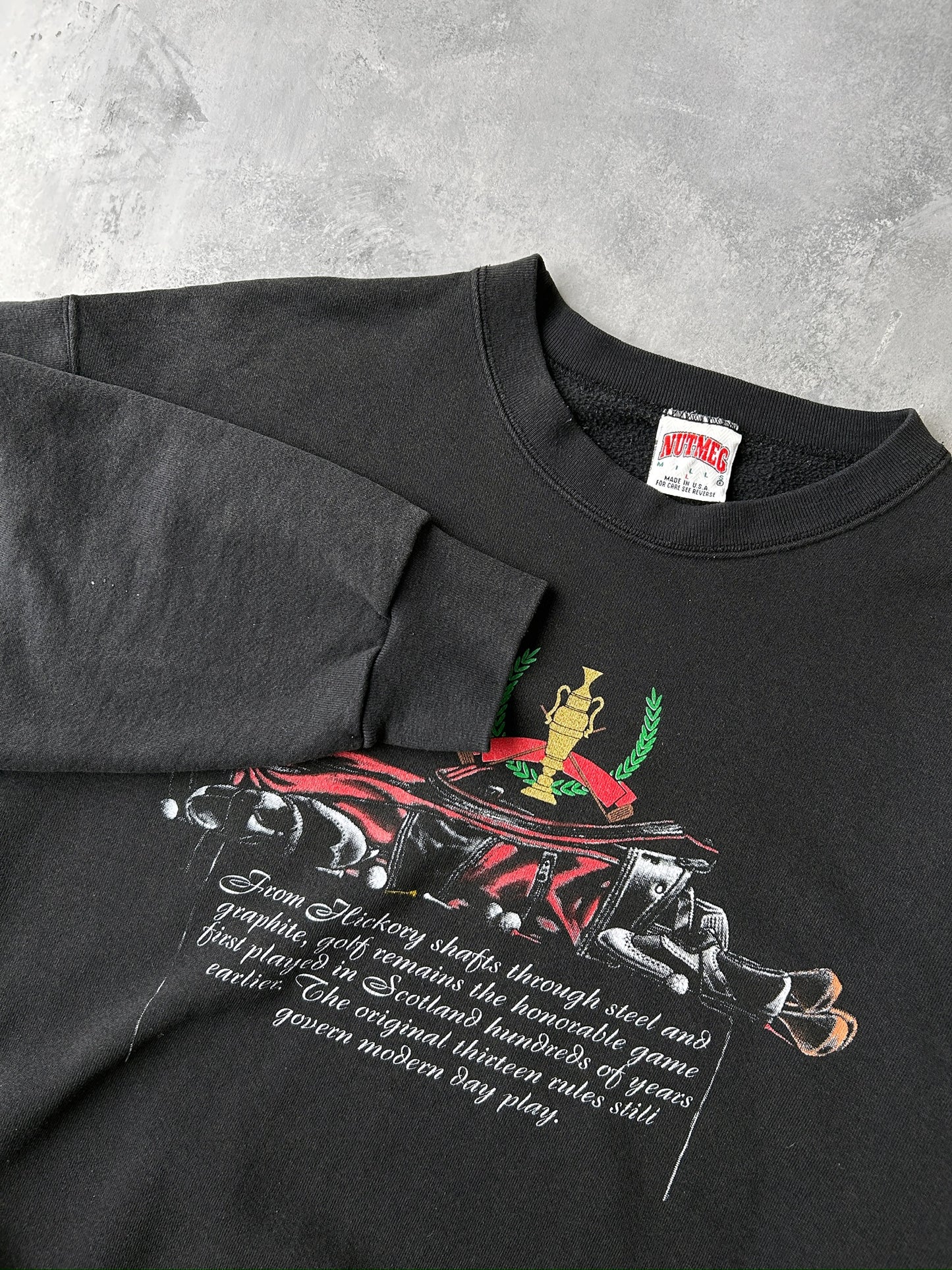 Golf Sweatshirt 90's - Large
