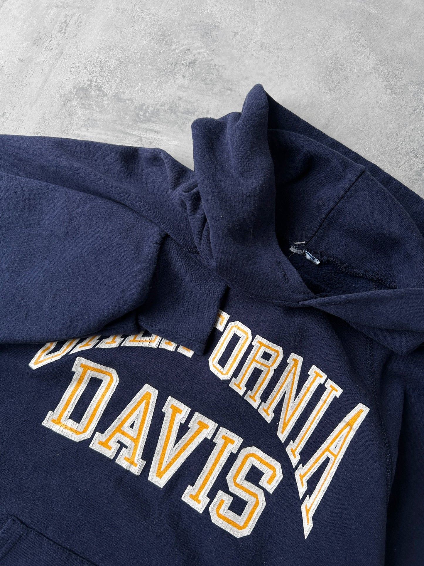 University of California Davis Hoodie 80's - Small