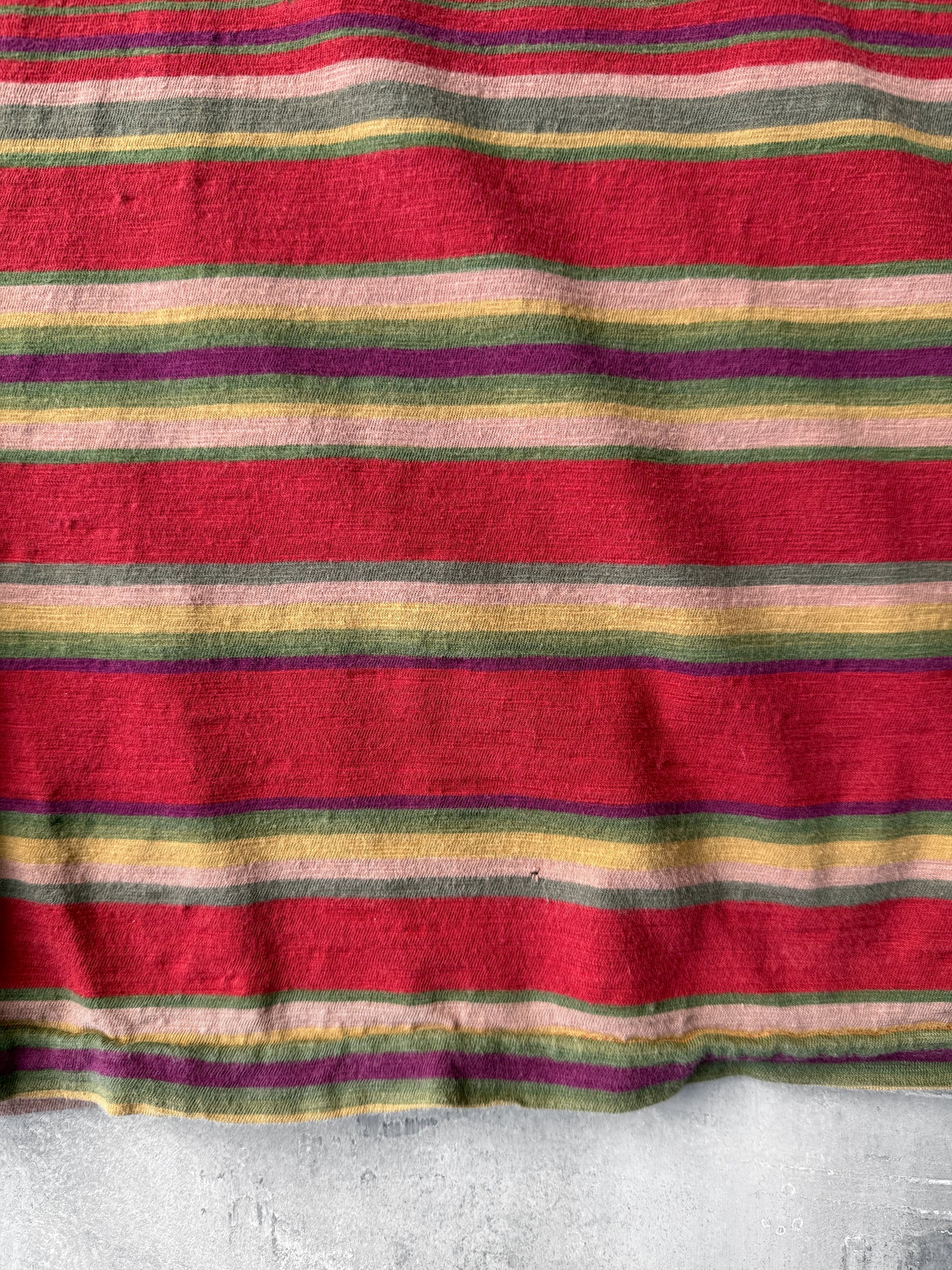 Polo Ralph Lauren Striped Pocket T-Shirt 90's - XL