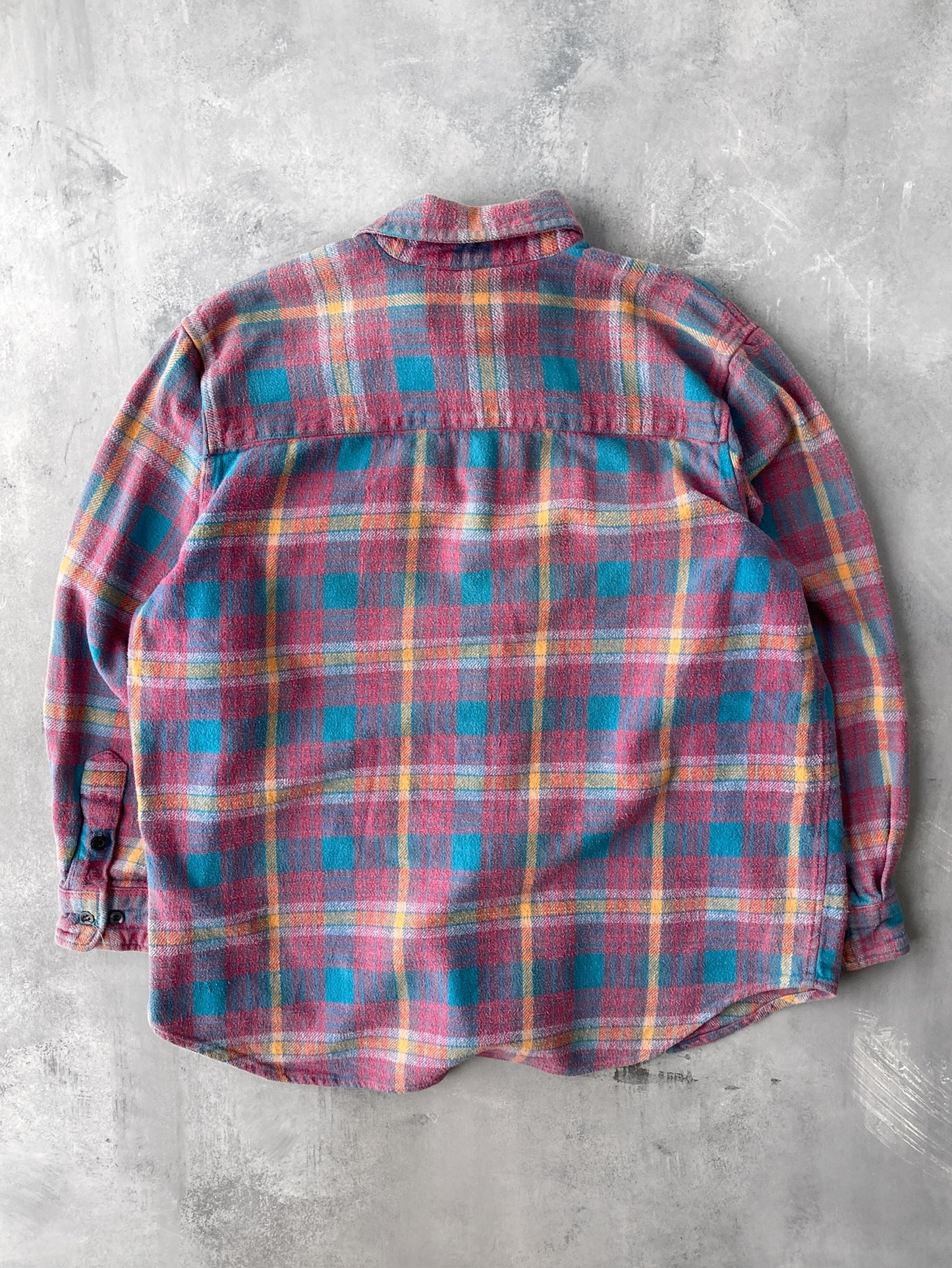 Plaid Flannel Shirt 90's - Large