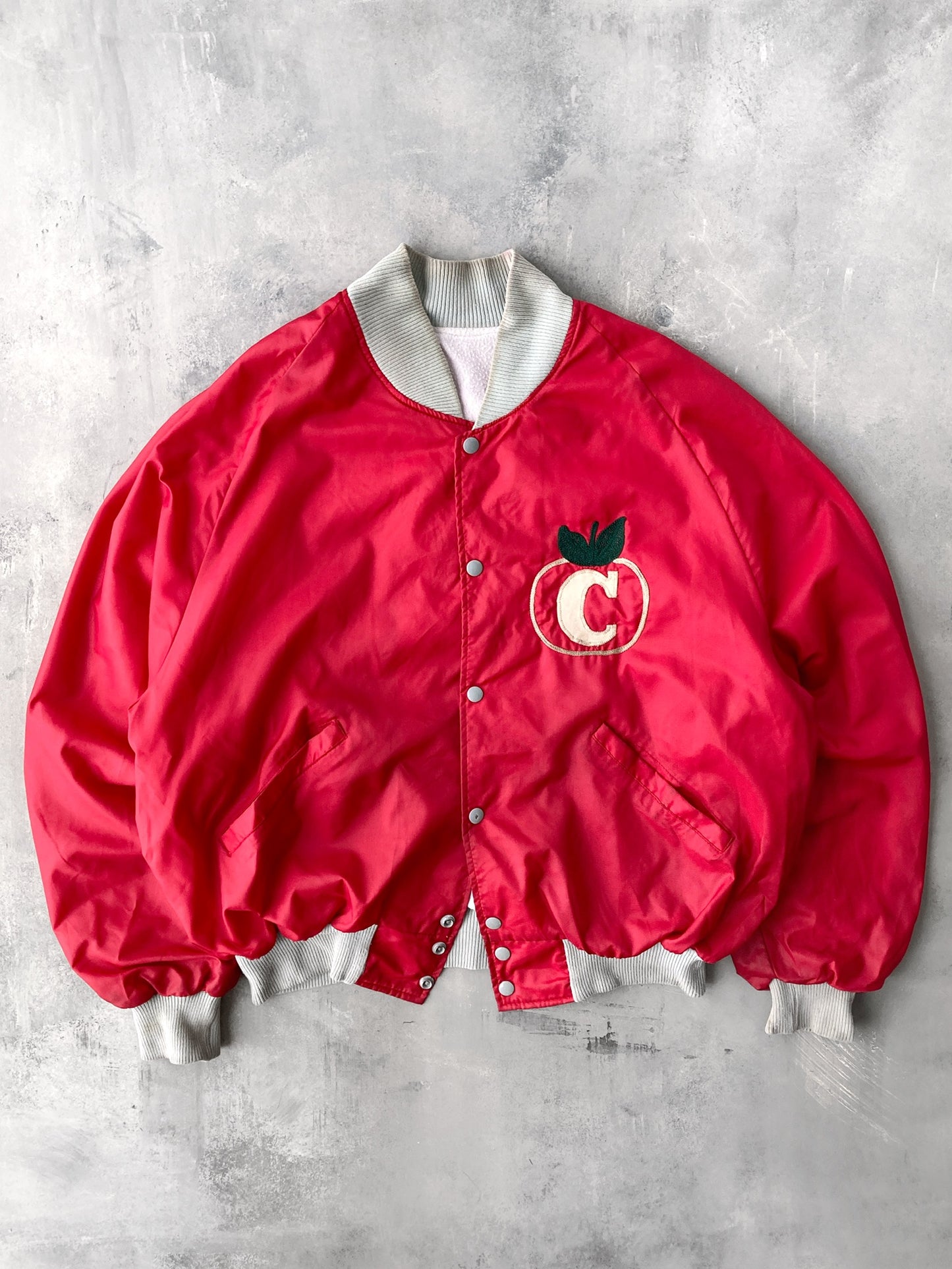 Cortland Apples Bomber Jacket 80's - XL