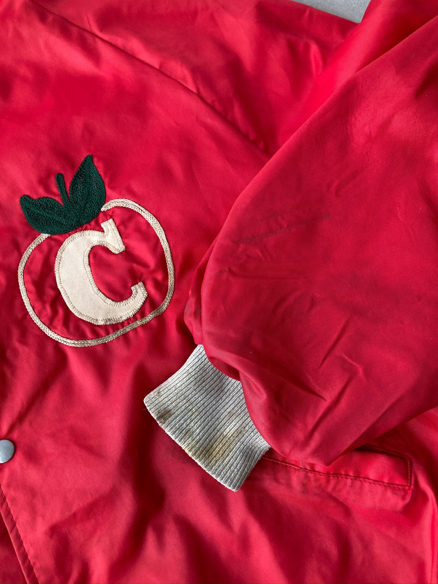 Cortland Apples Bomber Jacket 80's - XL