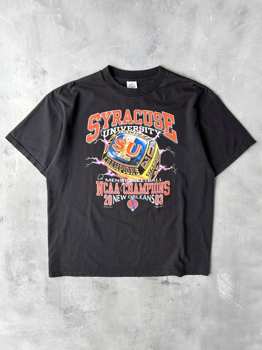 Syracuse University Championship Ring T-Shirt '03 - XL