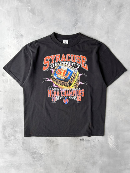 Syracuse University Championship Ring T-Shirt '03 - XL