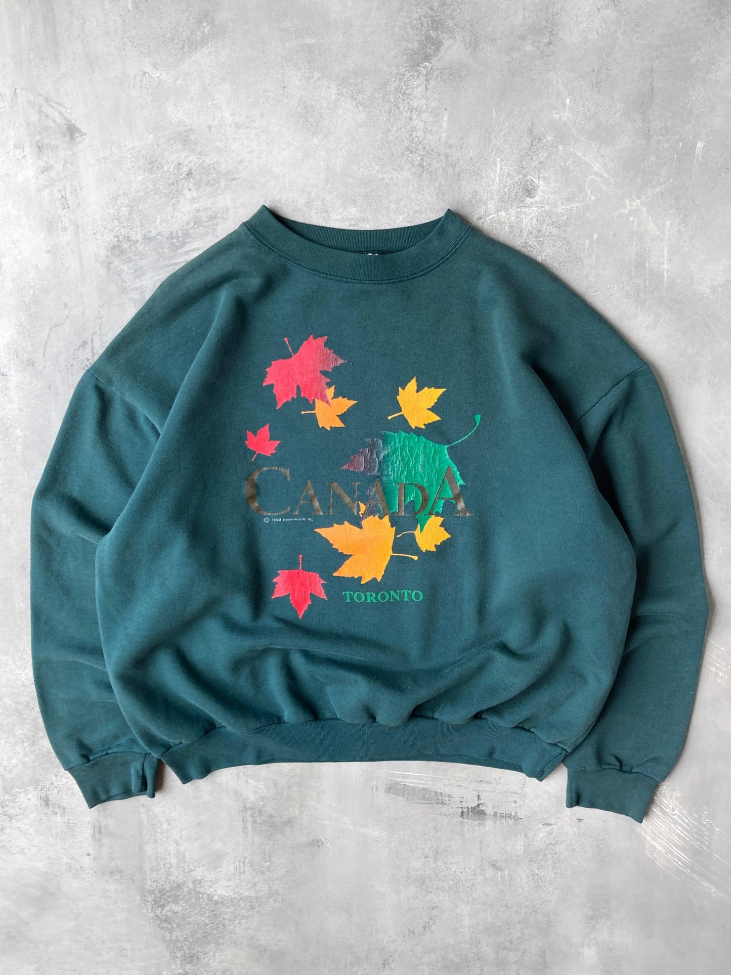 Toronto, Canada Sweatshirt 90's - Large