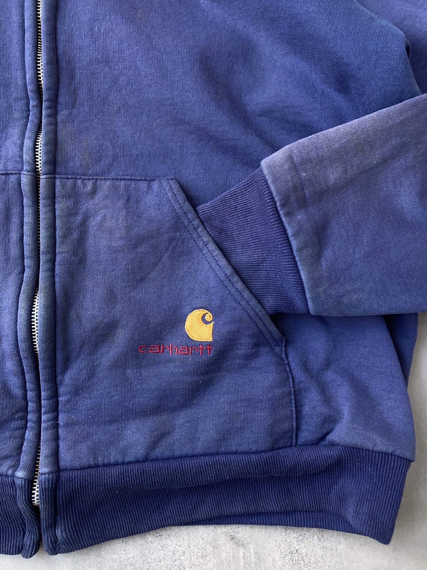 Carhartt Zippered Hoodie 80's - XL
