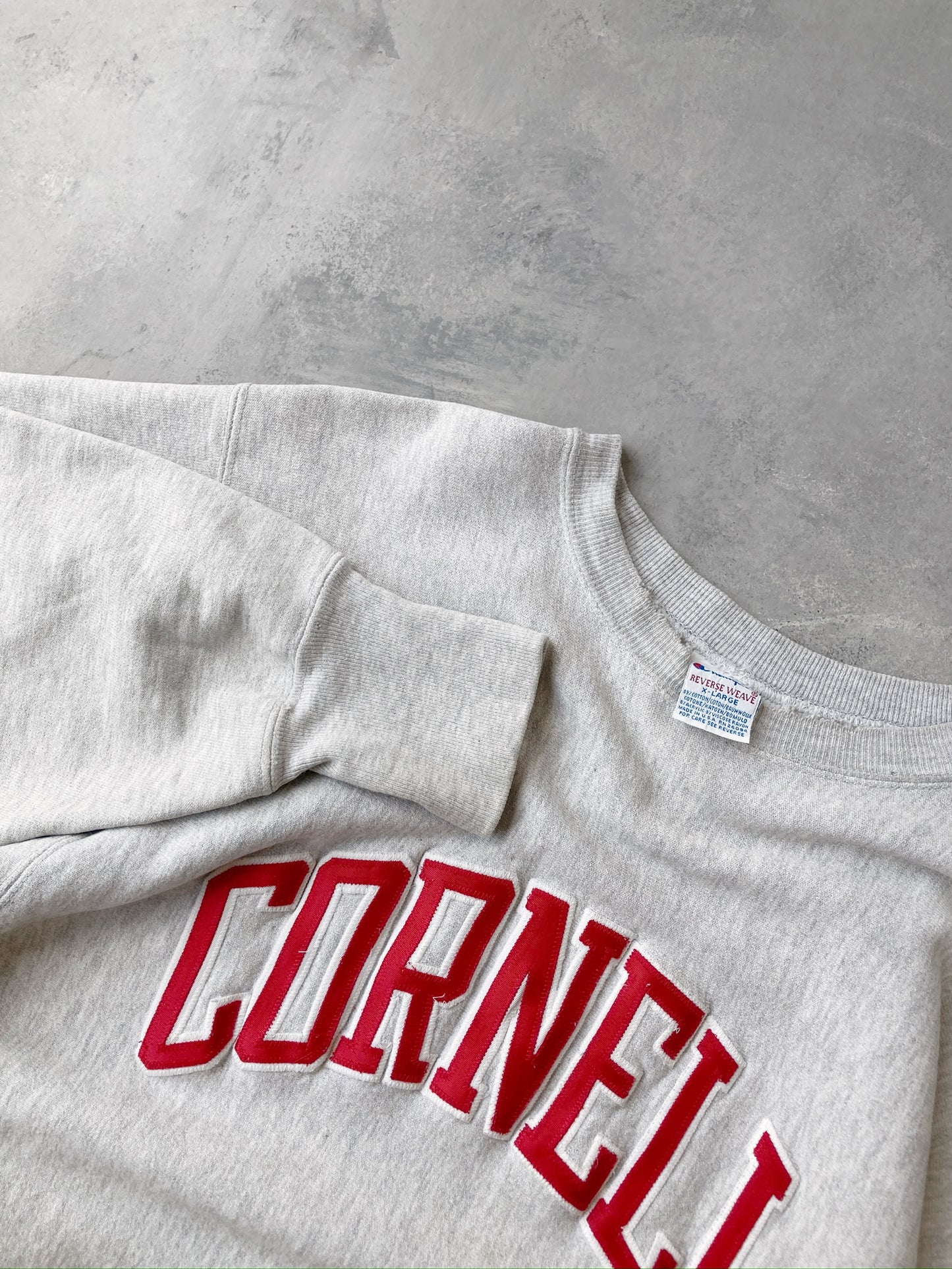 Cornell University Reverse Weave Sweatshirt 90's - XL