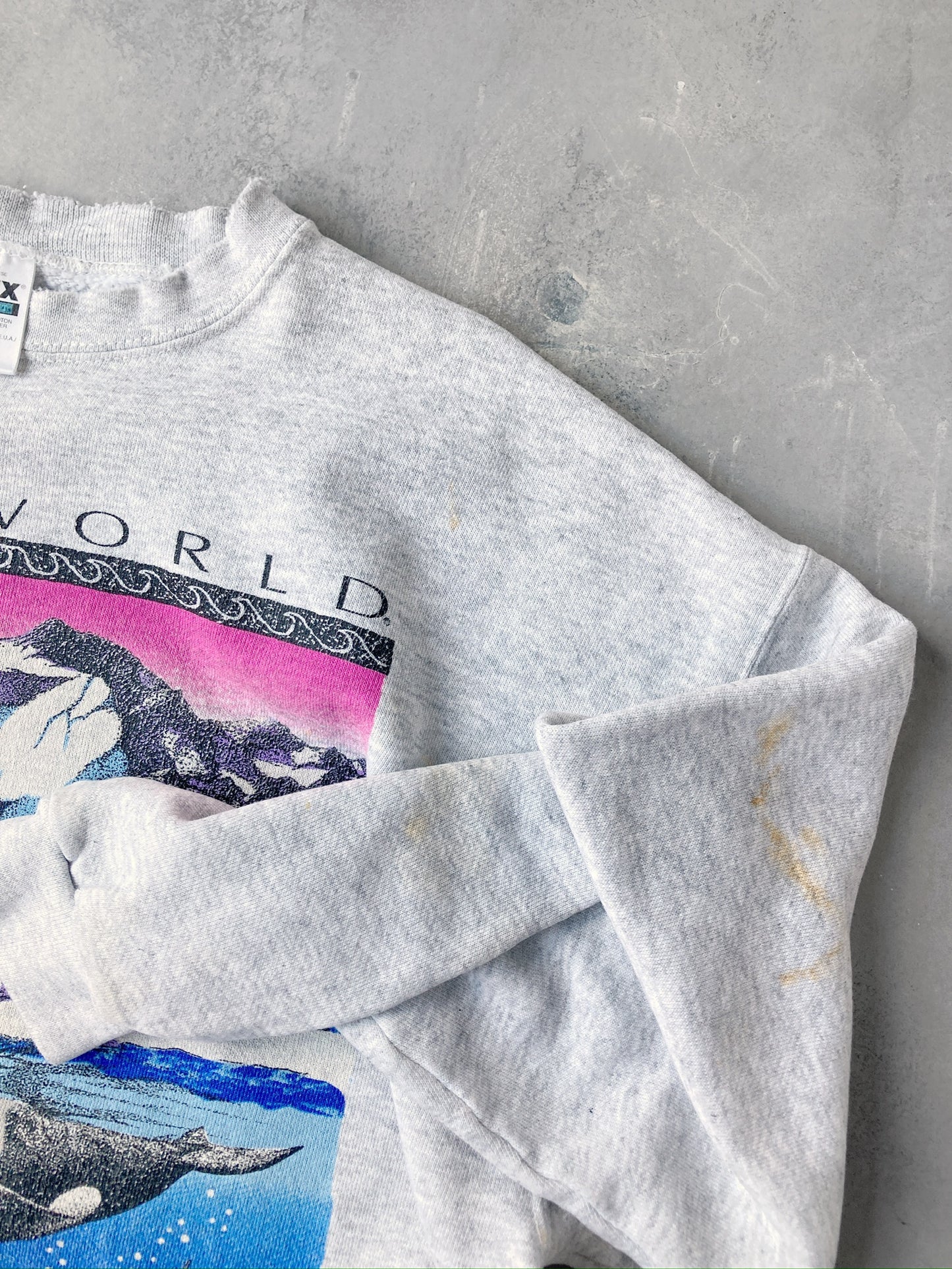 Sea World Sweatshirt 90's - Large