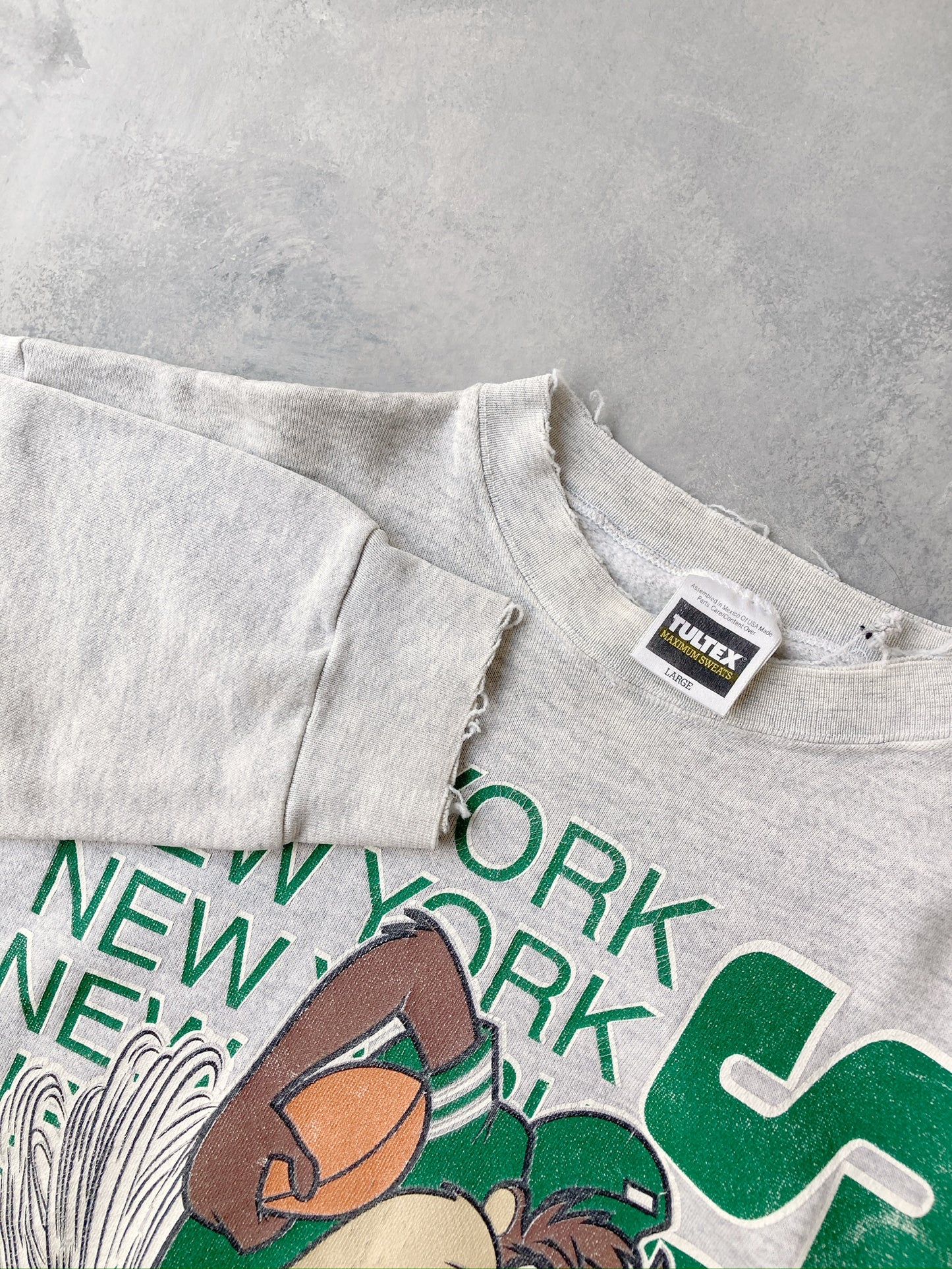 New York Jets Taz Crewneck '94 - Medium / Large