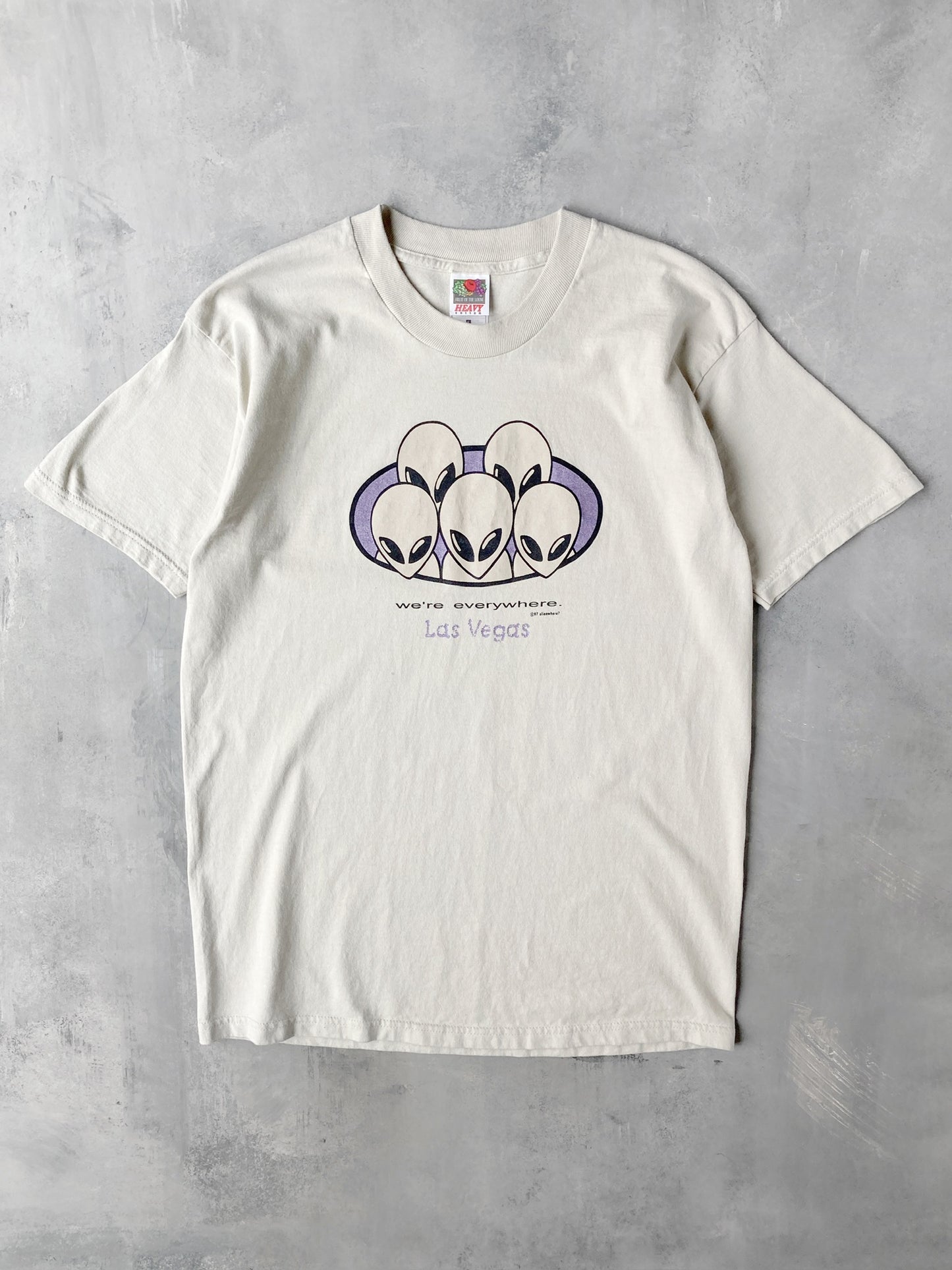 Aliens Las Vegas T-Shirt 90's - Large