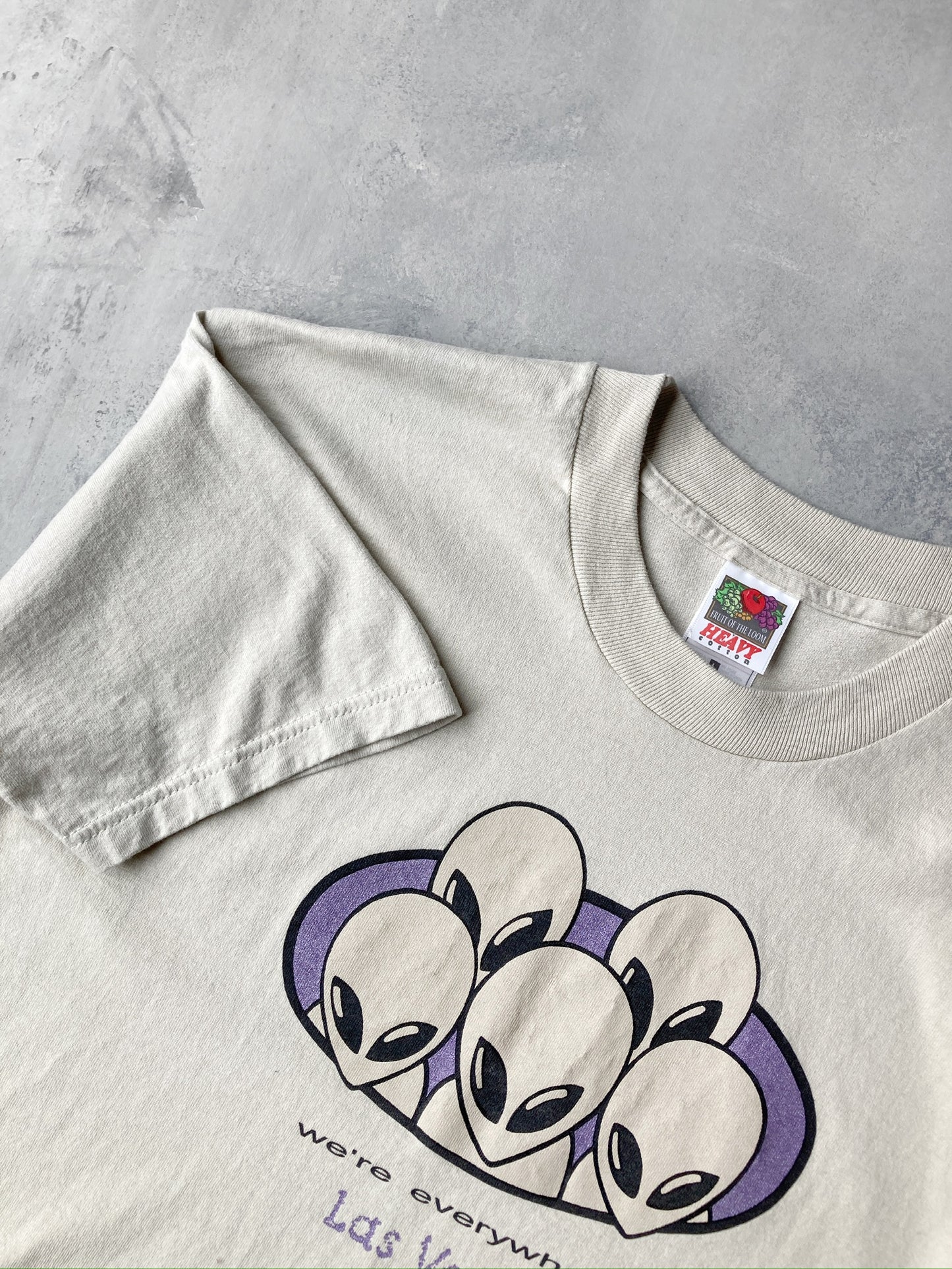 Aliens Las Vegas T-Shirt 90's - Large