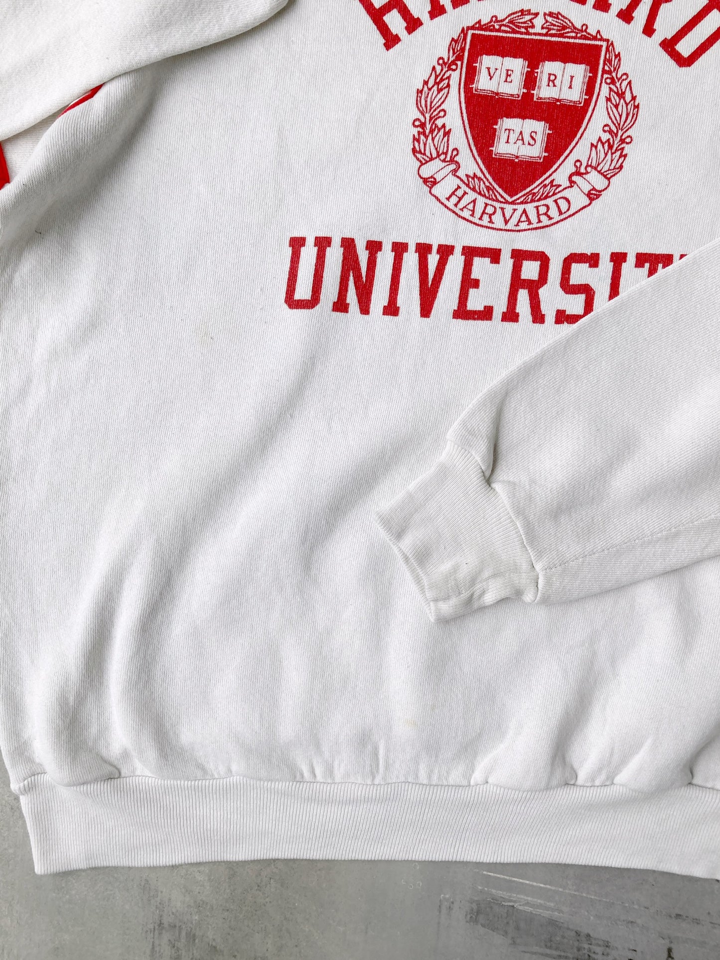 Harvard University Raglan Crewneck 80's - Medium / Large