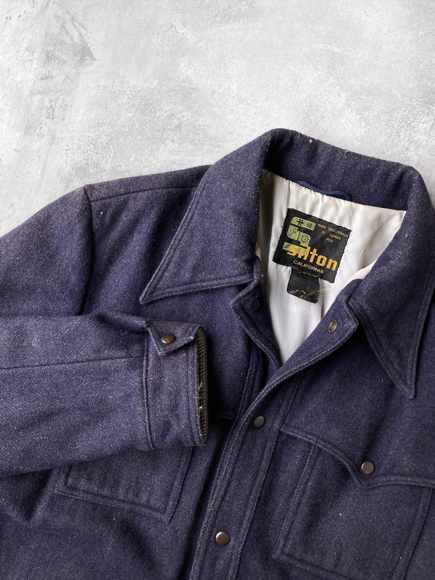 Wool Shirt Jacket 80's - Medium / Large
