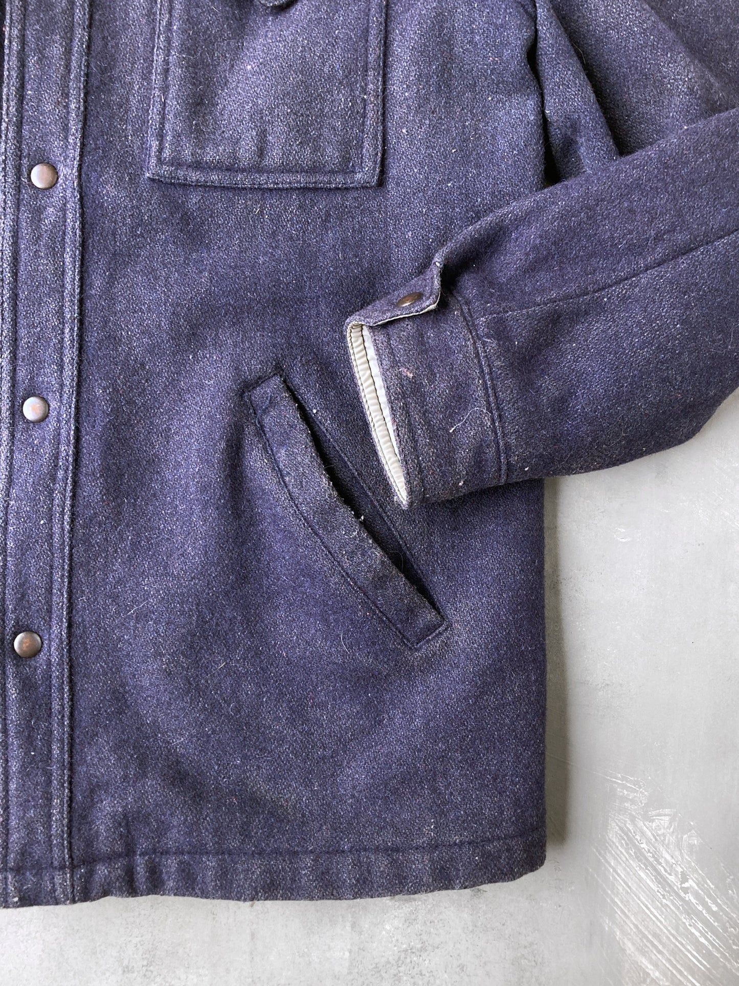 Wool Shirt Jacket 80's - Medium / Large