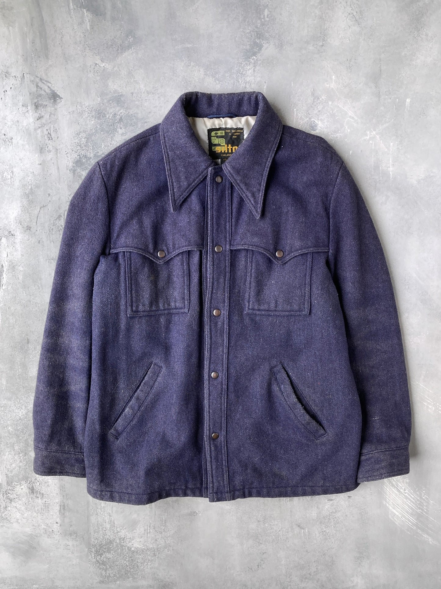 Wool Shirt Jacket 80's - Medium / Large