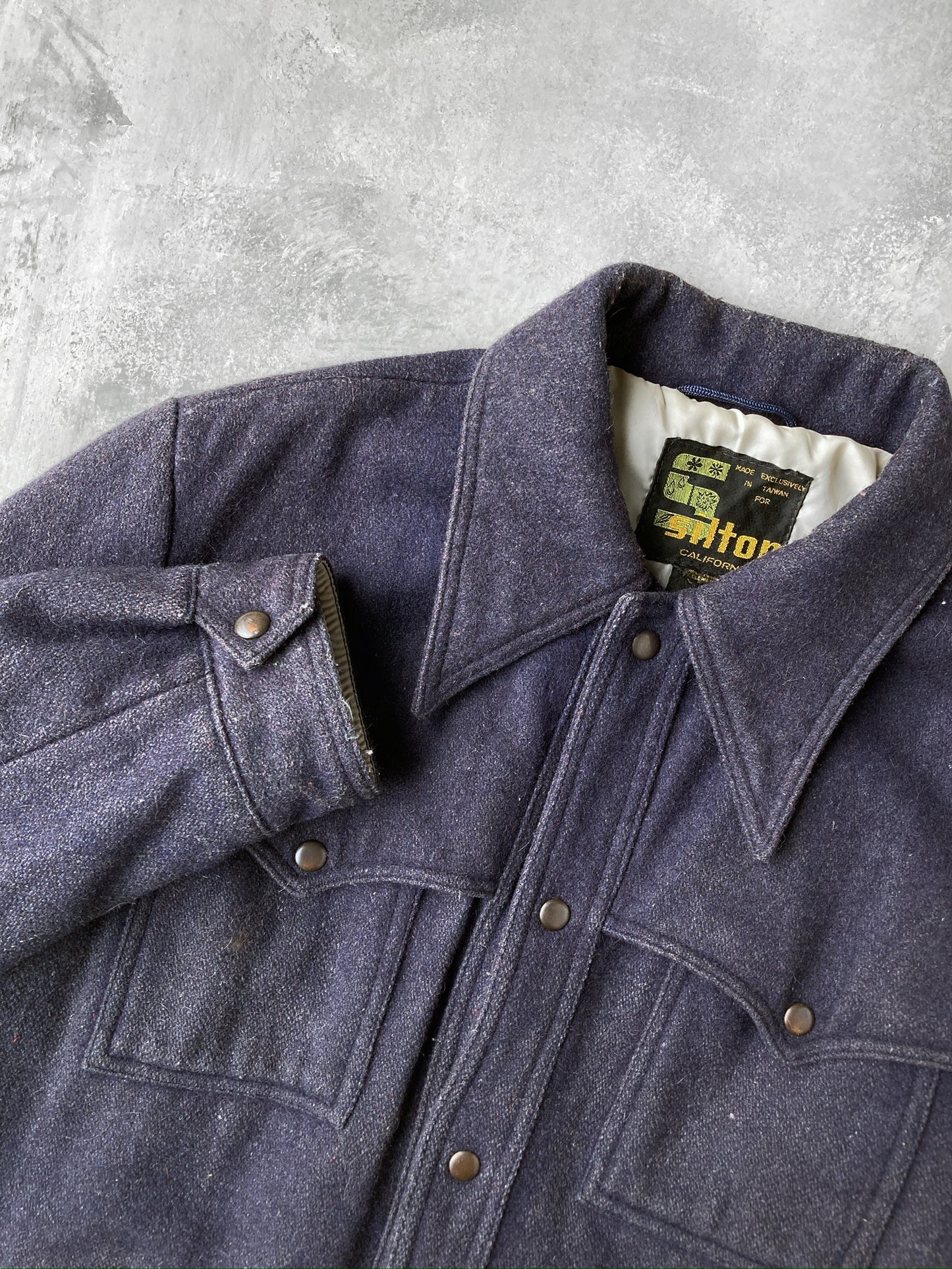 Wool Shirt Jacket 80's - Medium / Large