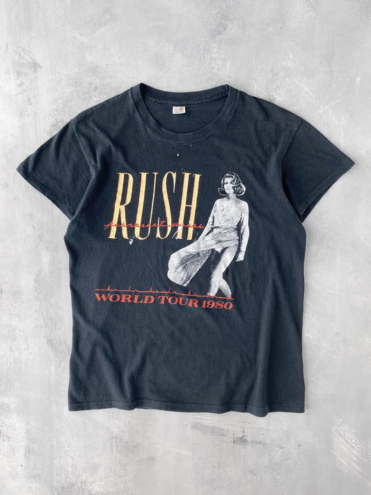 Rush Permanent Waves World Tour T-Shirt '80 - Medium