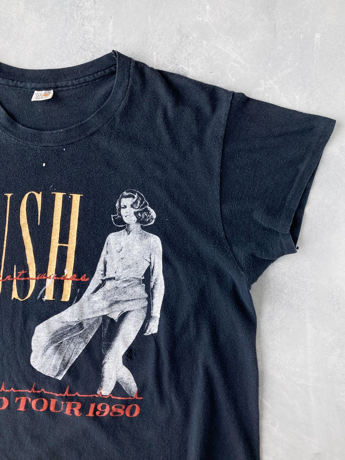Rush Permanent Waves World Tour T-Shirt '80 - Medium