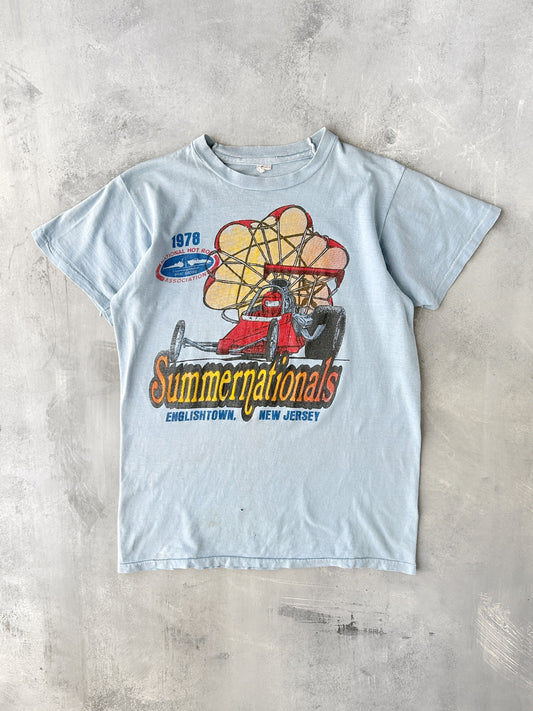 Summernationals Drag Racing T-Shirt '78 - XS/Small