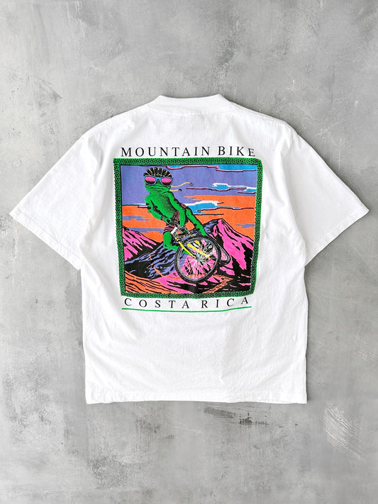 Mountain Bike Costa Rica T-Shirt Y2K - Large