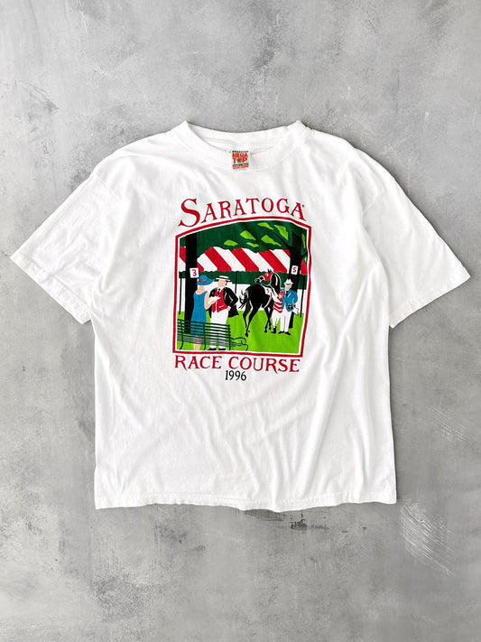 Saratoga Race Course T-Shirt '96 - Large
