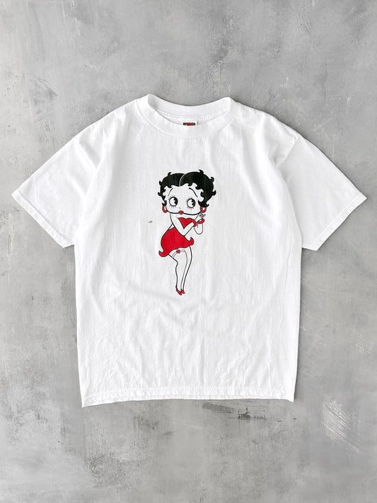 Betty Boop T-Shirt Y2K - Large