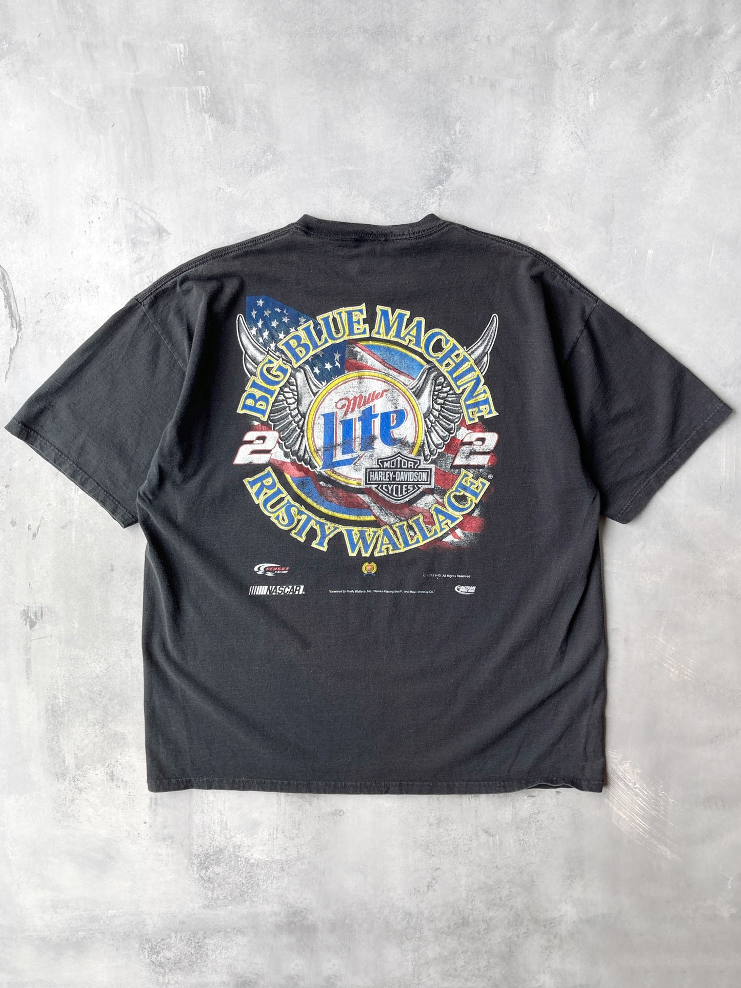 Rusty Wallace Nascar T-Shirt '99 - XL