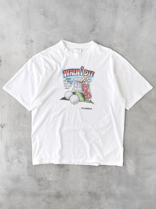Golf Humor T-Shirt '95 - XL
