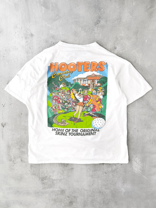 Hooters Country Club T-Shirt 90's - XL