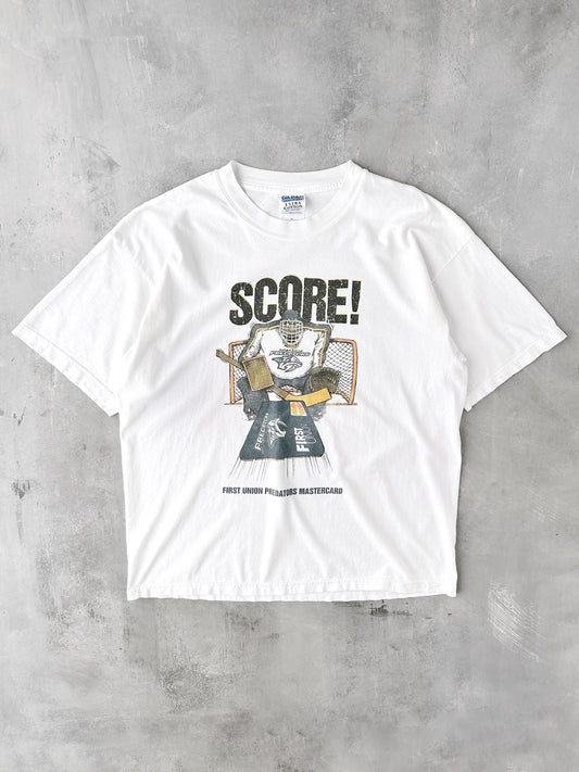 Nashville Predators MasterCard Promo T-Shirt 00's - XL