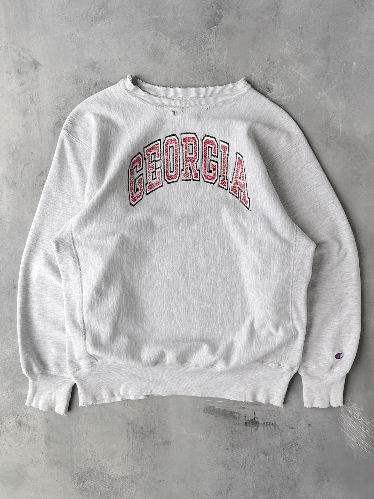 University of Georgia Sweatshirt 90's - Large / XL
