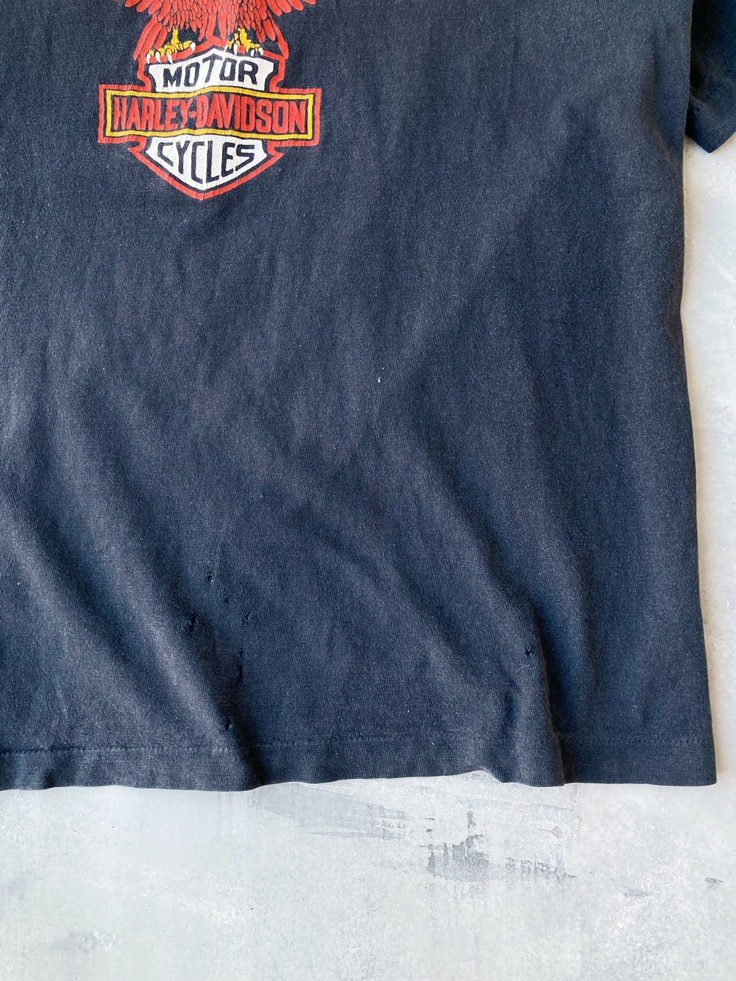 Harley Davidson T-Shirt 80's - Large