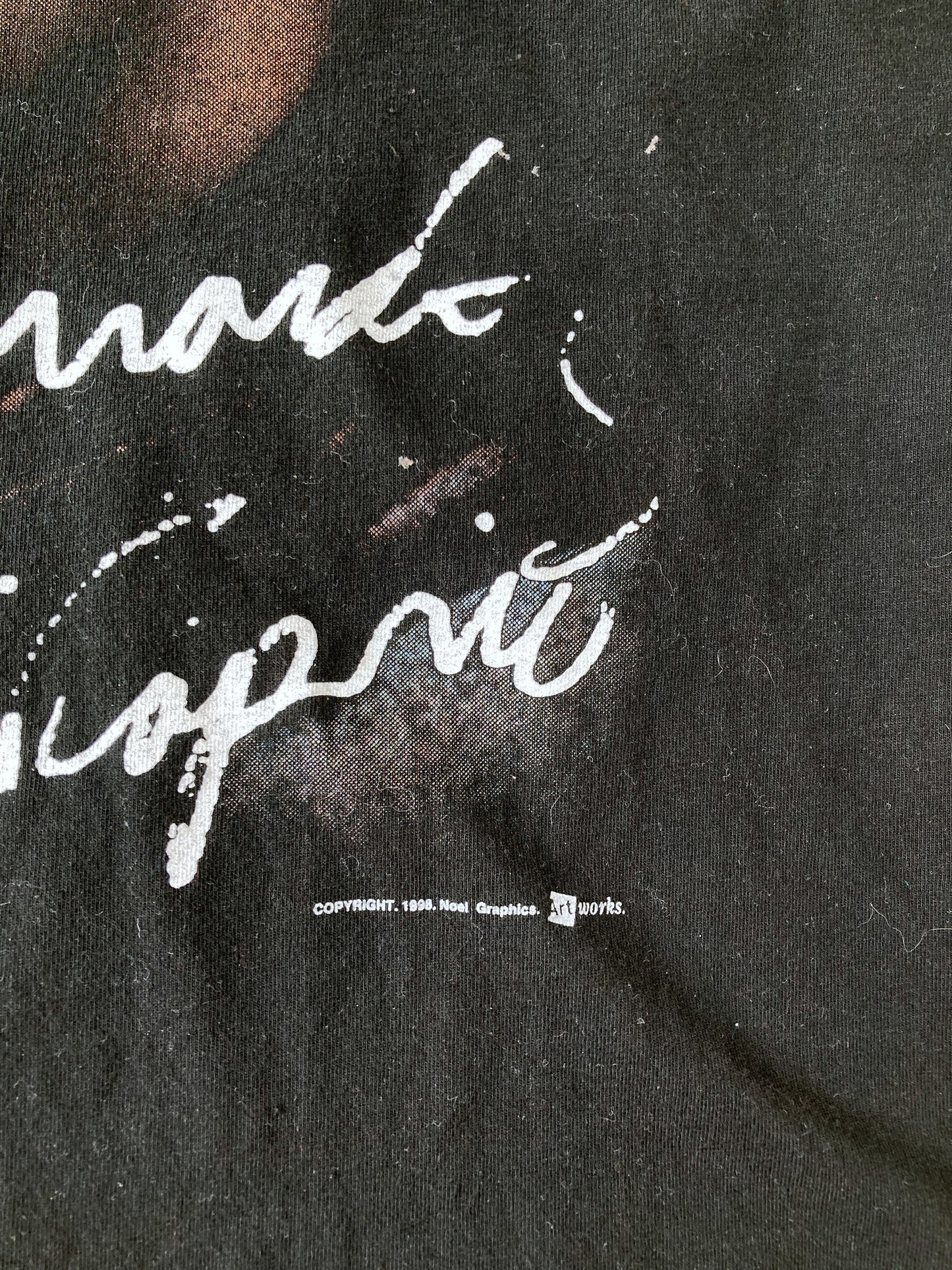 Leonardo DiCaprio Portrait T-Shirt 90's - Medium