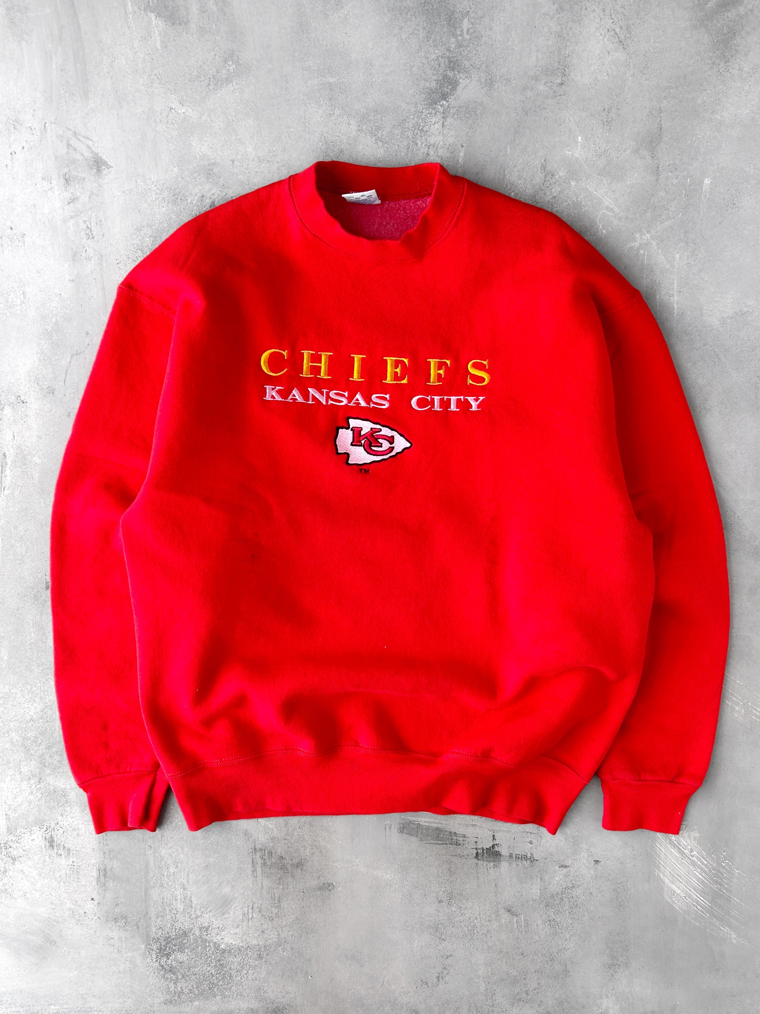 Kansas City Chiefs Sweatshirt 90 s XL