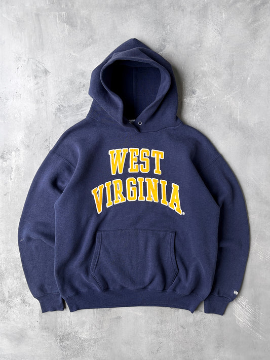 West Virginia University Hoodie 90's - Medium