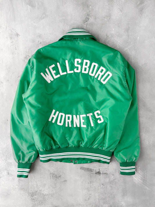 Wellsboro Hornets Bomber Jacket 80's - Medium