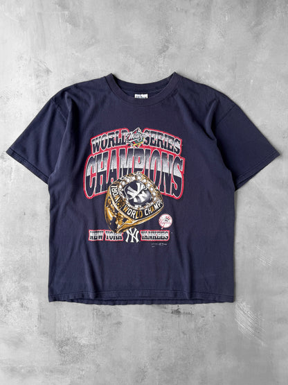 New York Yankees World Series T-Shirt '98 -XL