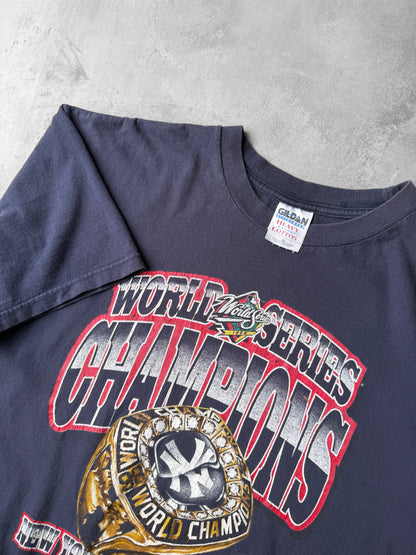 New York Yankees World Series T-Shirt '98 -XL