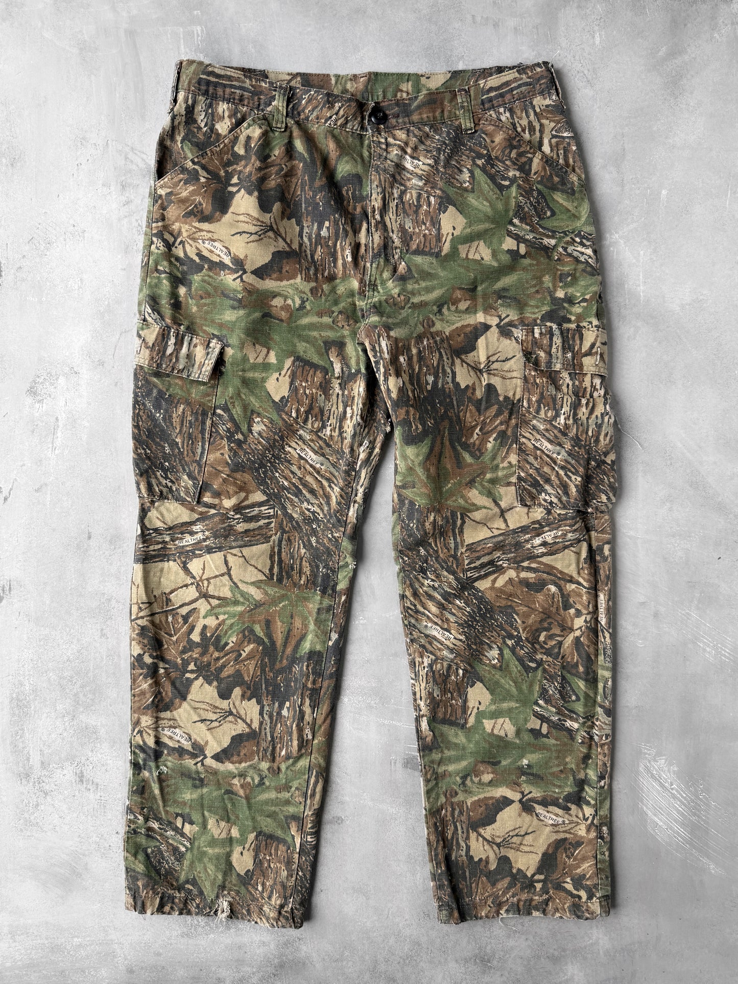 RealTree Camo Cargo Pants 80's - Large