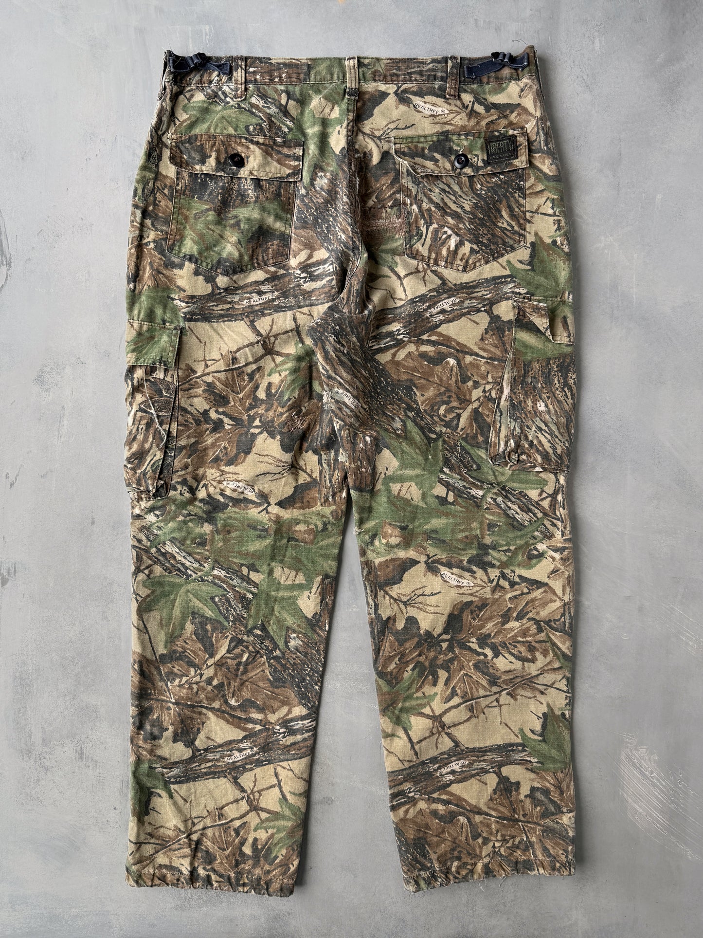 RealTree Camo Cargo Pants 80's - Large