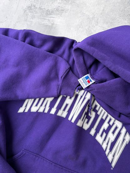 Northwestern University Hoodie 90's - Large