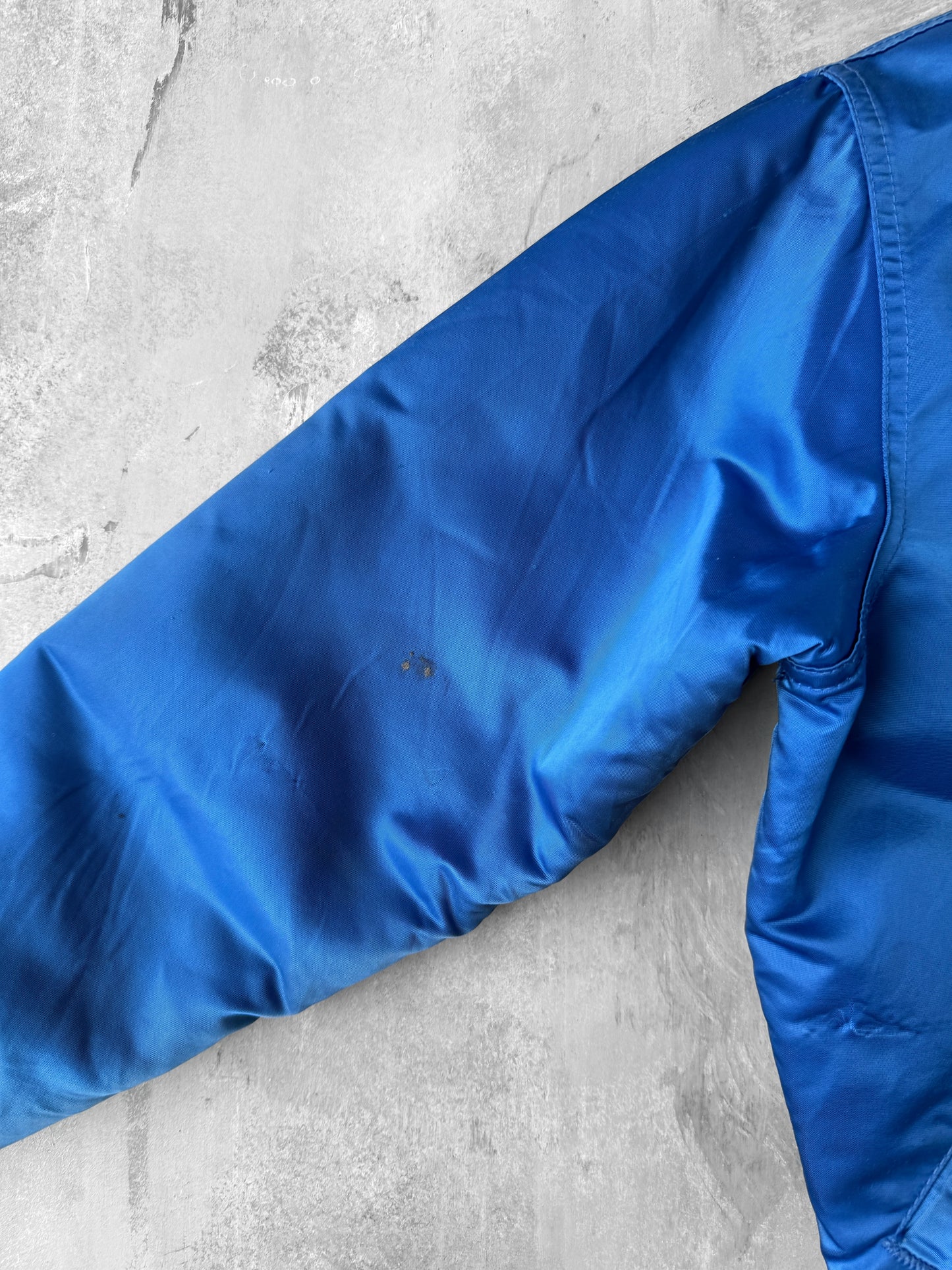 New York Rangers Satin Bomber Jacket 90's - Small