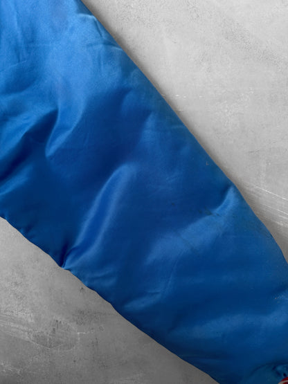 New York Rangers Satin Bomber Jacket 90's - Small