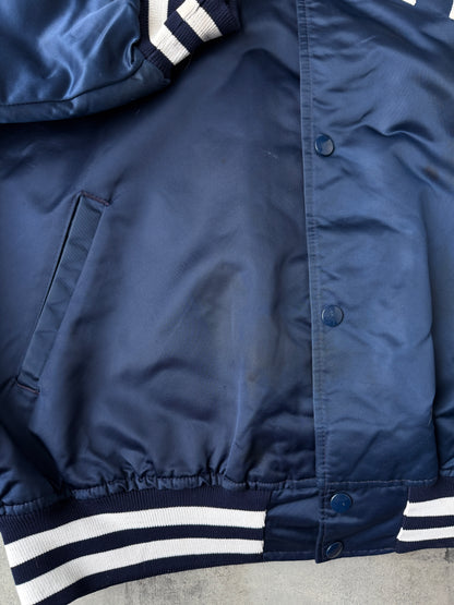 New York Yankees Satin Bomber Jacket 90's - Large