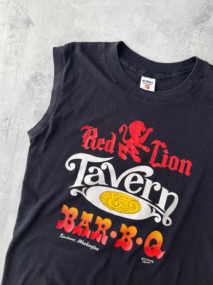 Red Lion Tavern Tank Top 80's - Medium