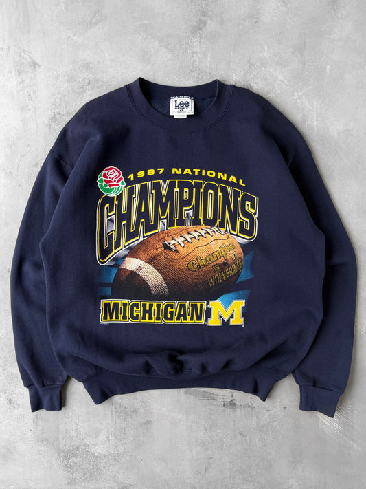 University of Michigan Championship Sweatshirt '97 - Large